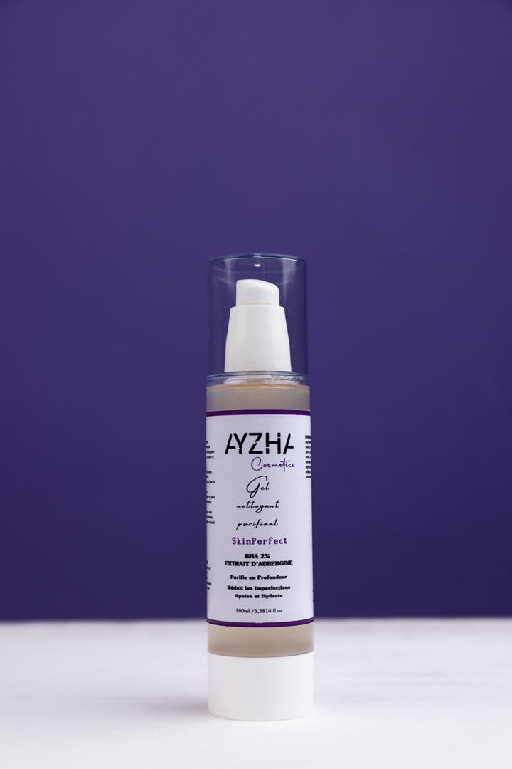 Gel Nettoyant Visage a l'Aubergine