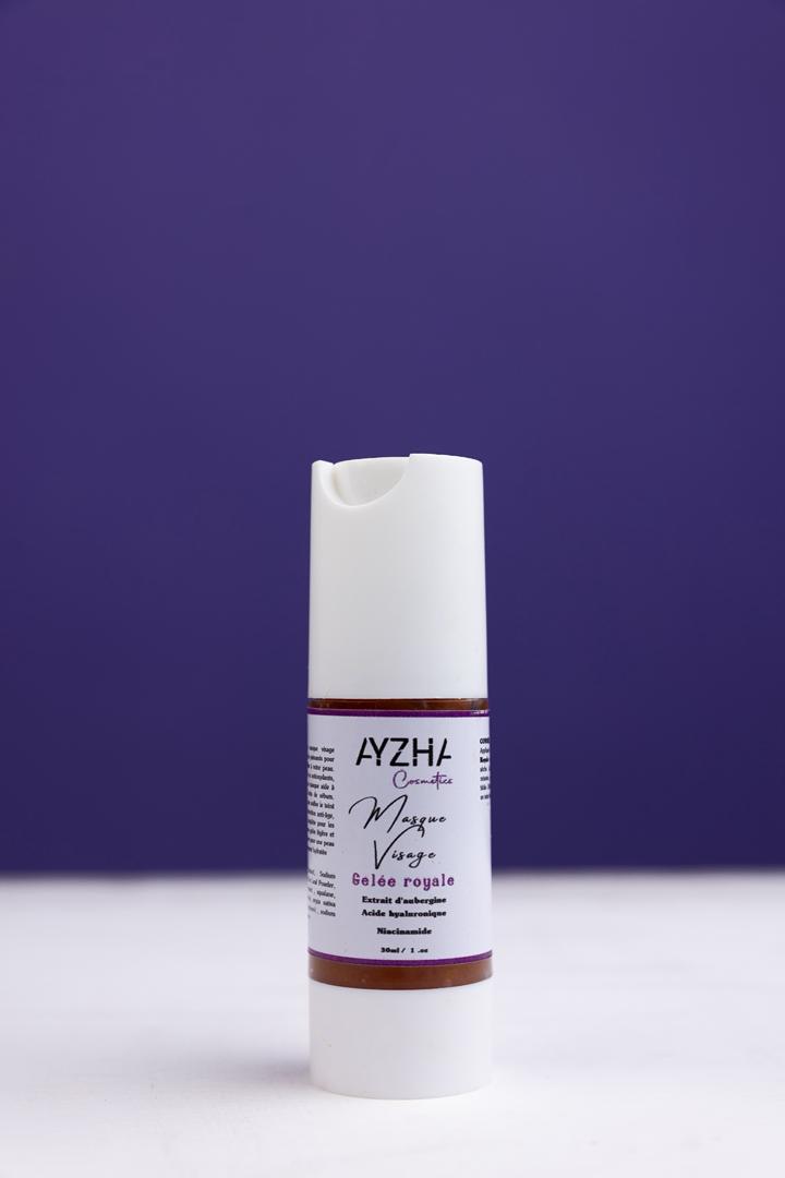 Masque Gelee Visage a l'Aubergine