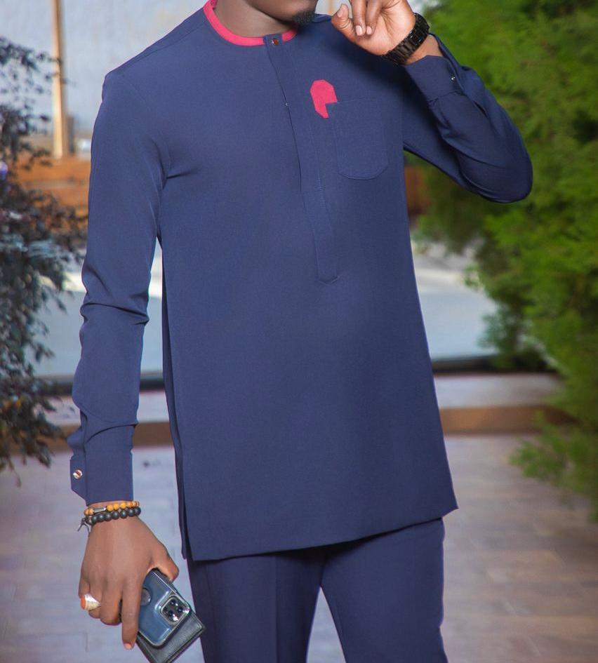 Italian Chanel Cotton Men's Outfit - Thilor Design — vue 4
