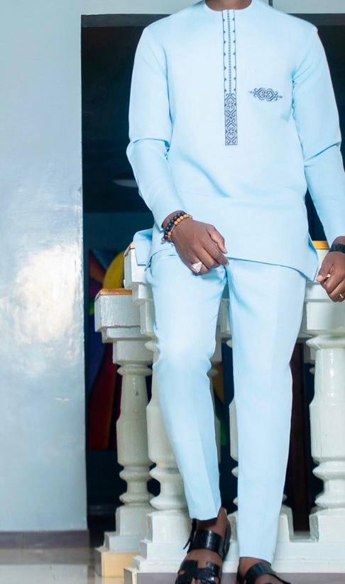 Italian Chanel Cotton Men's Outfit - Thilor Design — vue 3