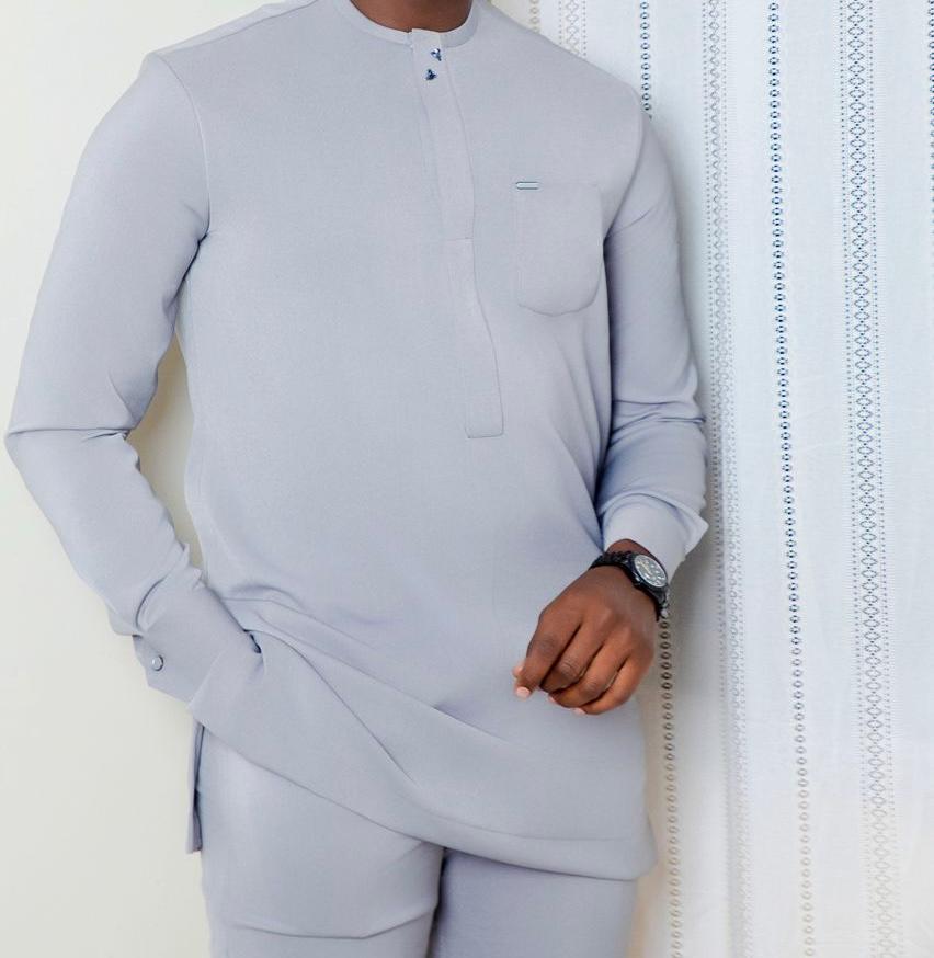 Italian Chanel Cotton Men's Outfit - Thilor Design — vue 2
