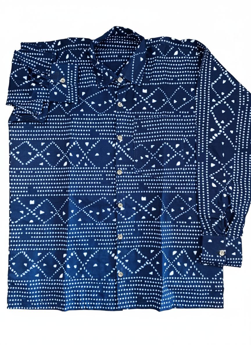 Chemise en Textile Guineen