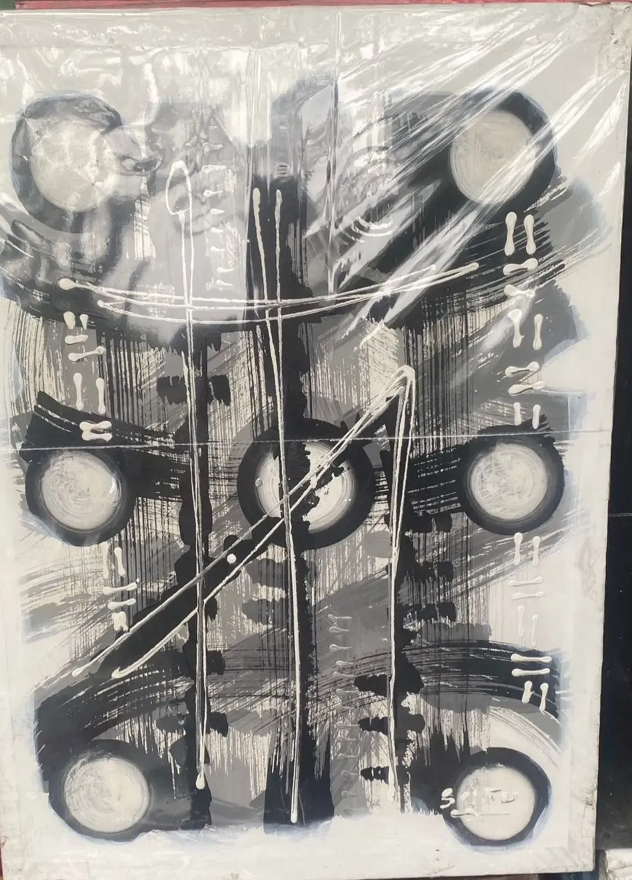 Tableau Decoratif en Tissu 74x50cm — vue 2