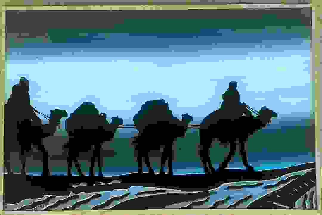 Scene 1 Decorative Glass Board 48x30cm