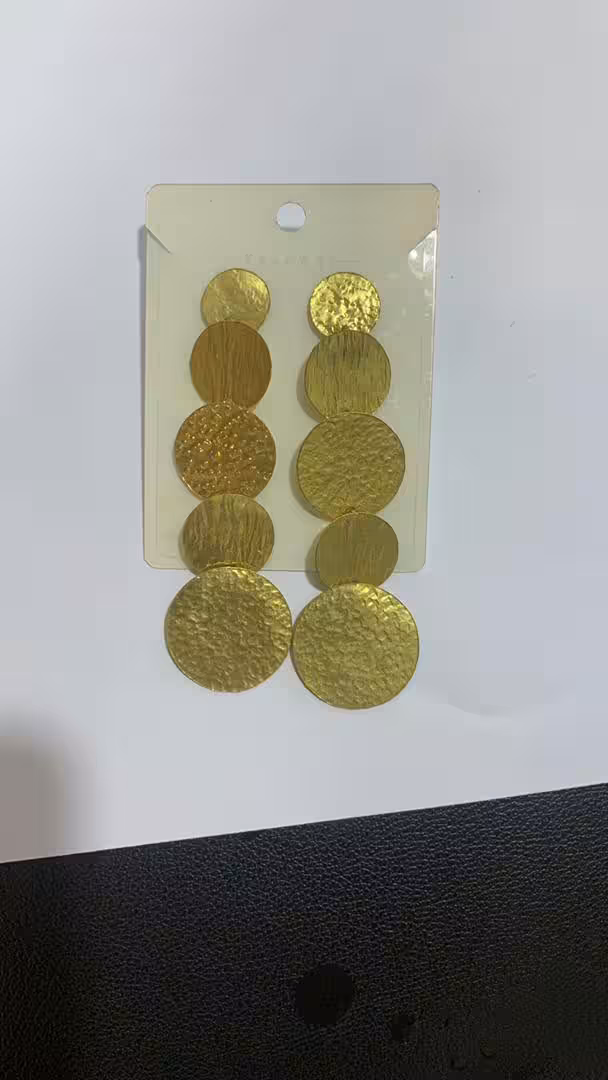 Boucles d'Oreilles Artisanales — vue 3