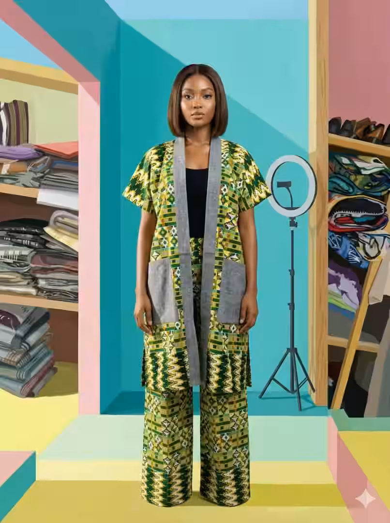 Ensemble Manteau et Pantalon Wax — vue 18
