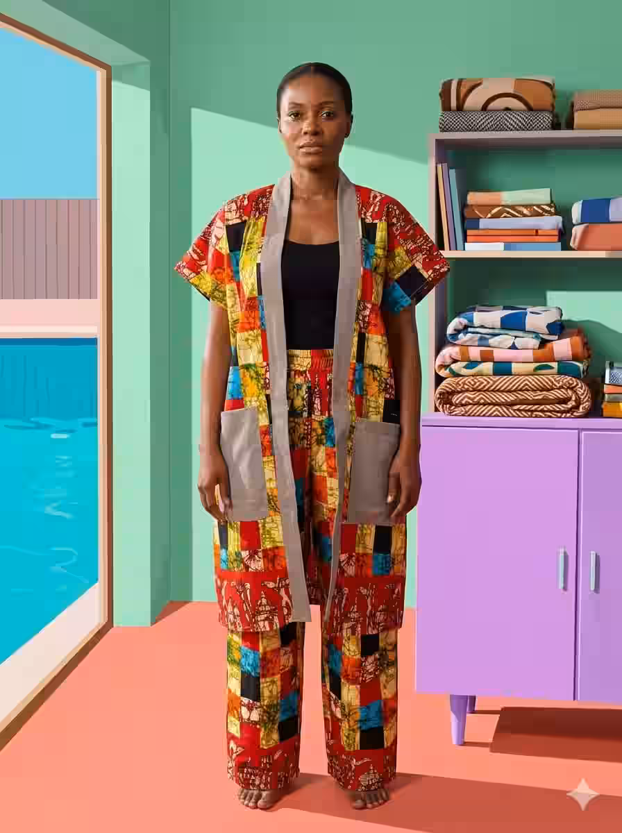 Ensemble Manteau et Pantalon Wax — vue 6
