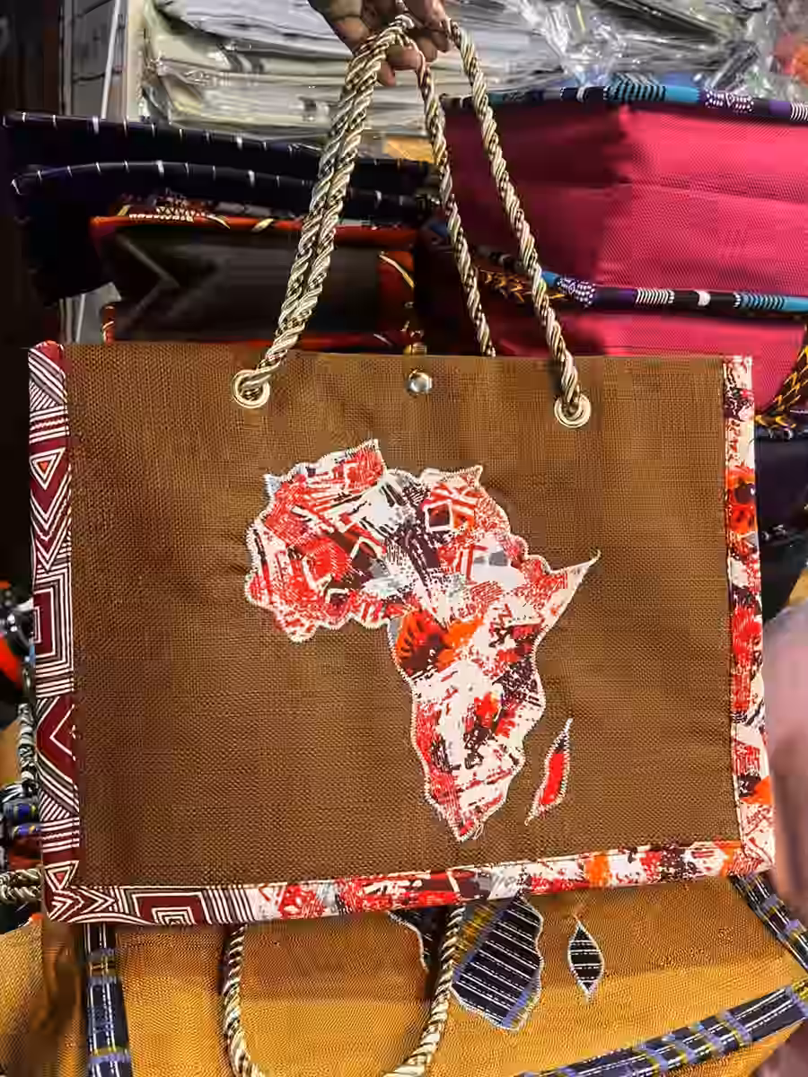 Ensemble Sac en Tissu avec Coussin — vue 3