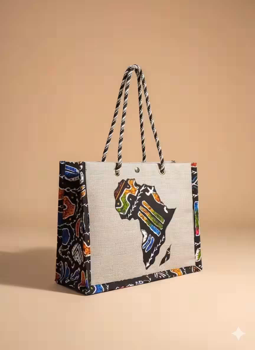 Ensemble Sac en Tissu avec Coussin — vue 4