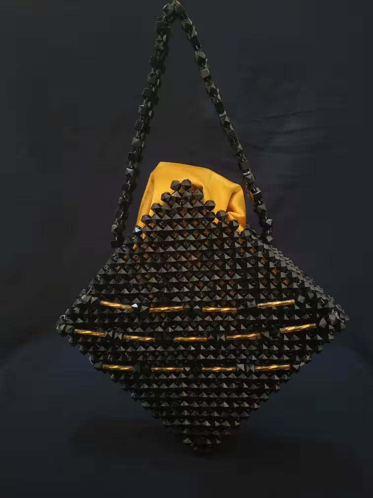 Black Amber Geometric