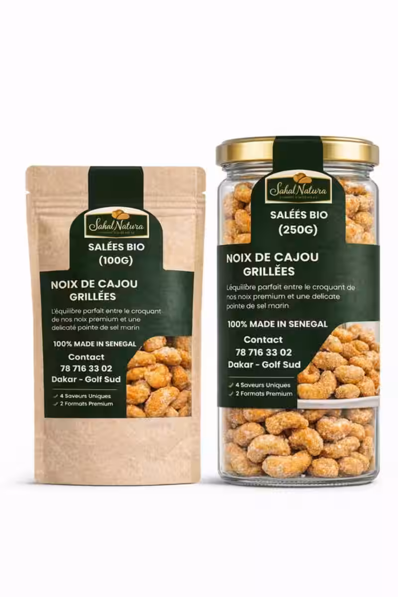 Organic Natural Roasted Cashews — vue 4