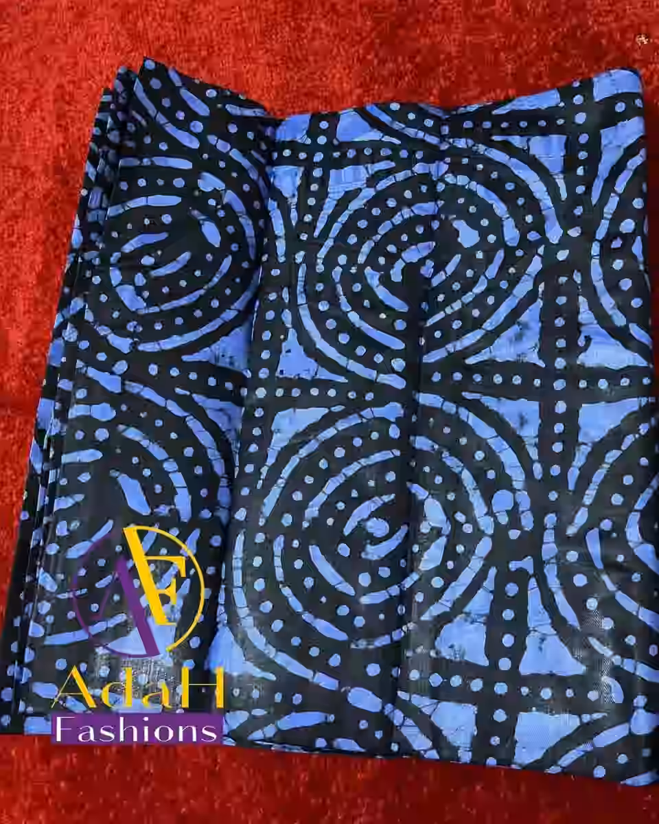 Pagne Bazin Gara Guezner Artisanally Dyed — vue 11