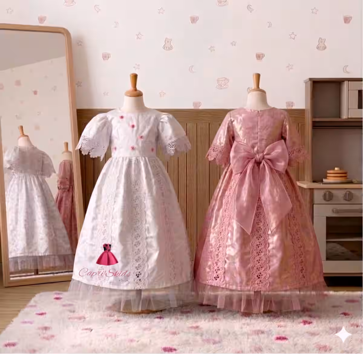 Embroidered Djezner Dress