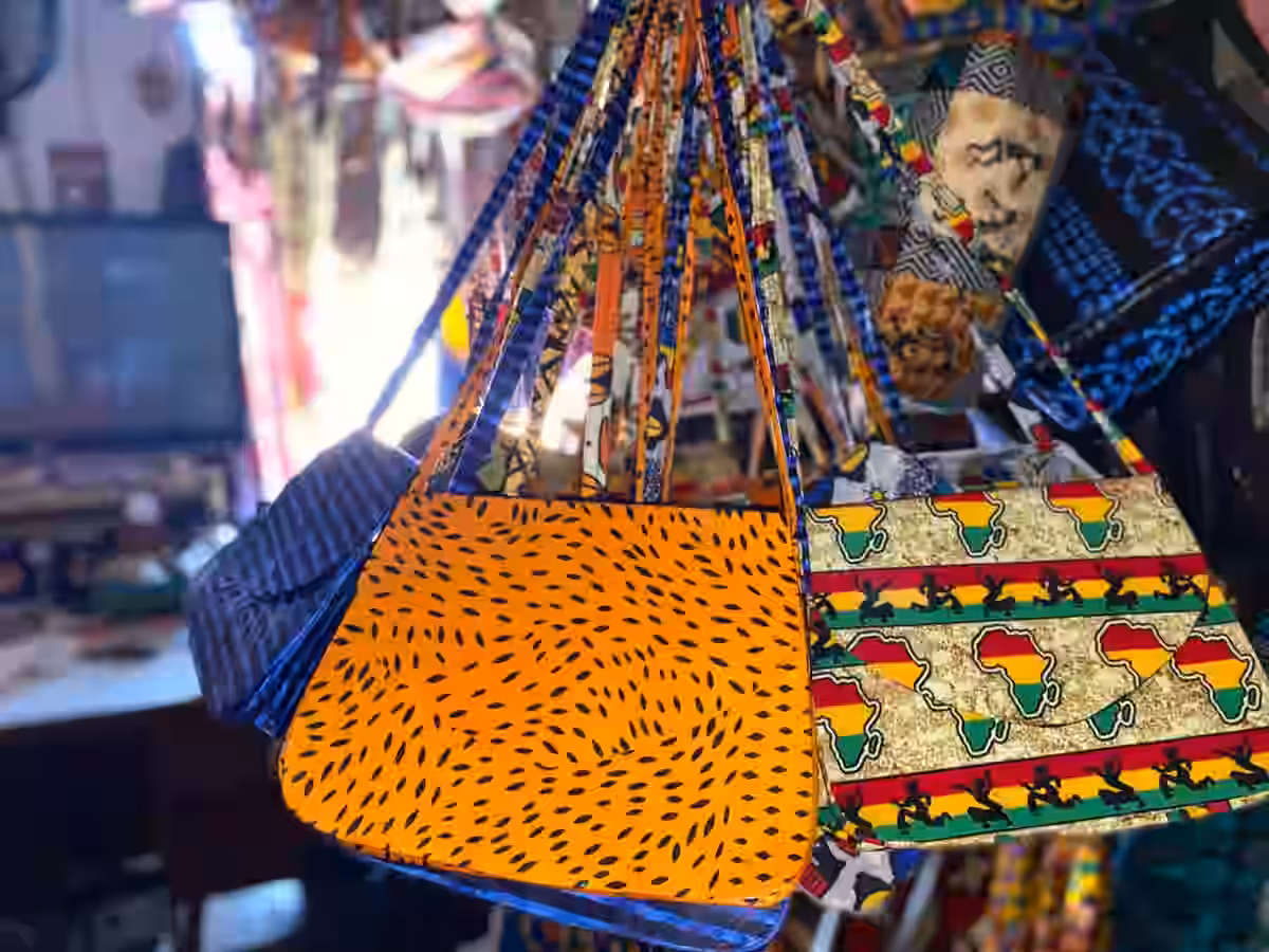 Sac a Bandouliere Design Africain