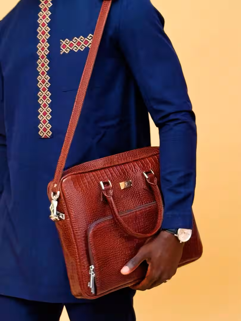 Sac d'ecole Croco — vue 2