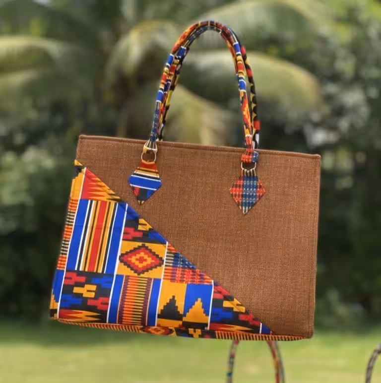 Simple Fabric Tote Bag