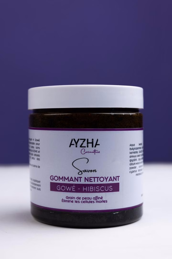Savon Exfoliant Nettoyant a l'Hibiscus