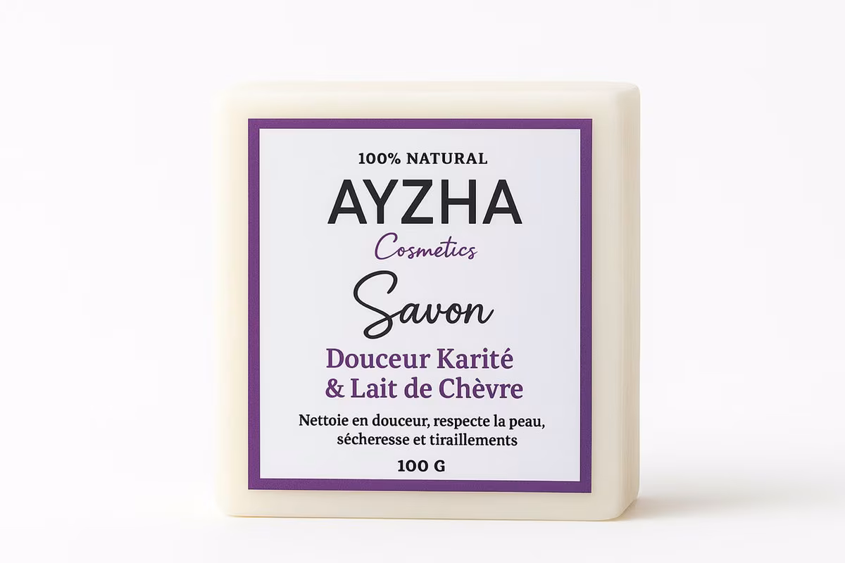 Savon au Karite et Lait de Chevre