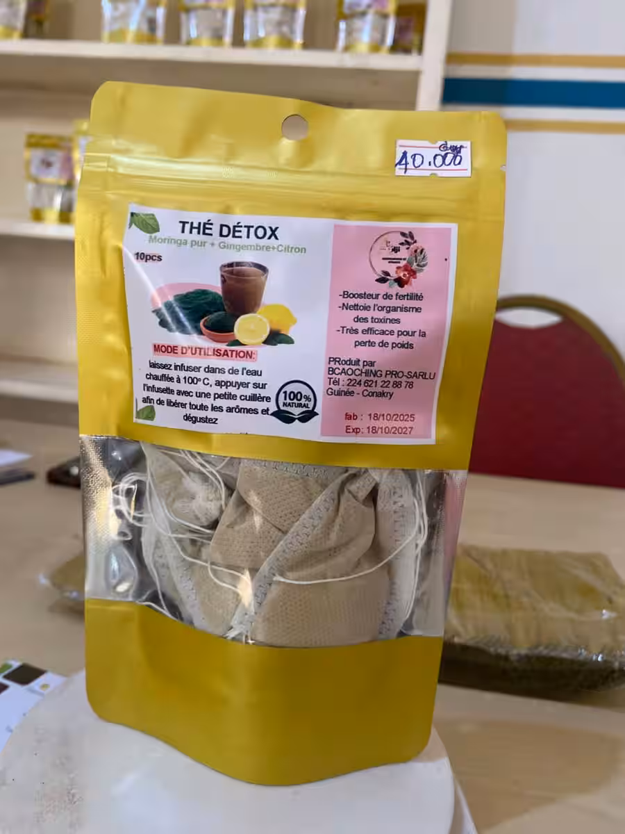 The detox bio adji lot de 10 pieces