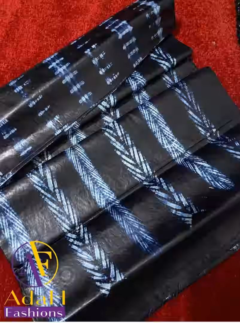 Fabric Bazin Guezner Dye Gara — vue 4