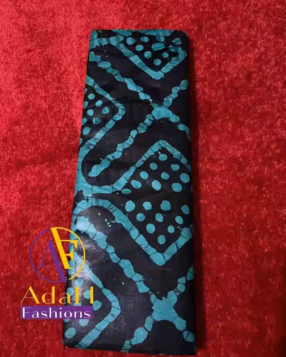 Fabric Bazin Guezner Dye Gara — vue 7