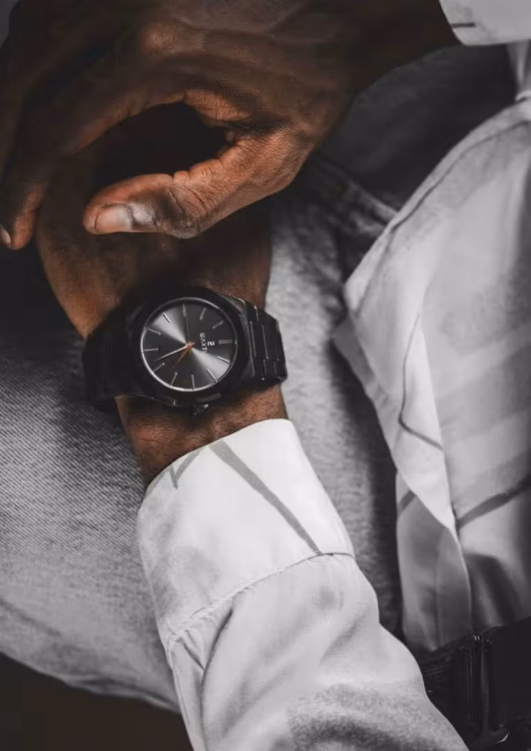Waxtu Stainless Steel Watch — vue 5