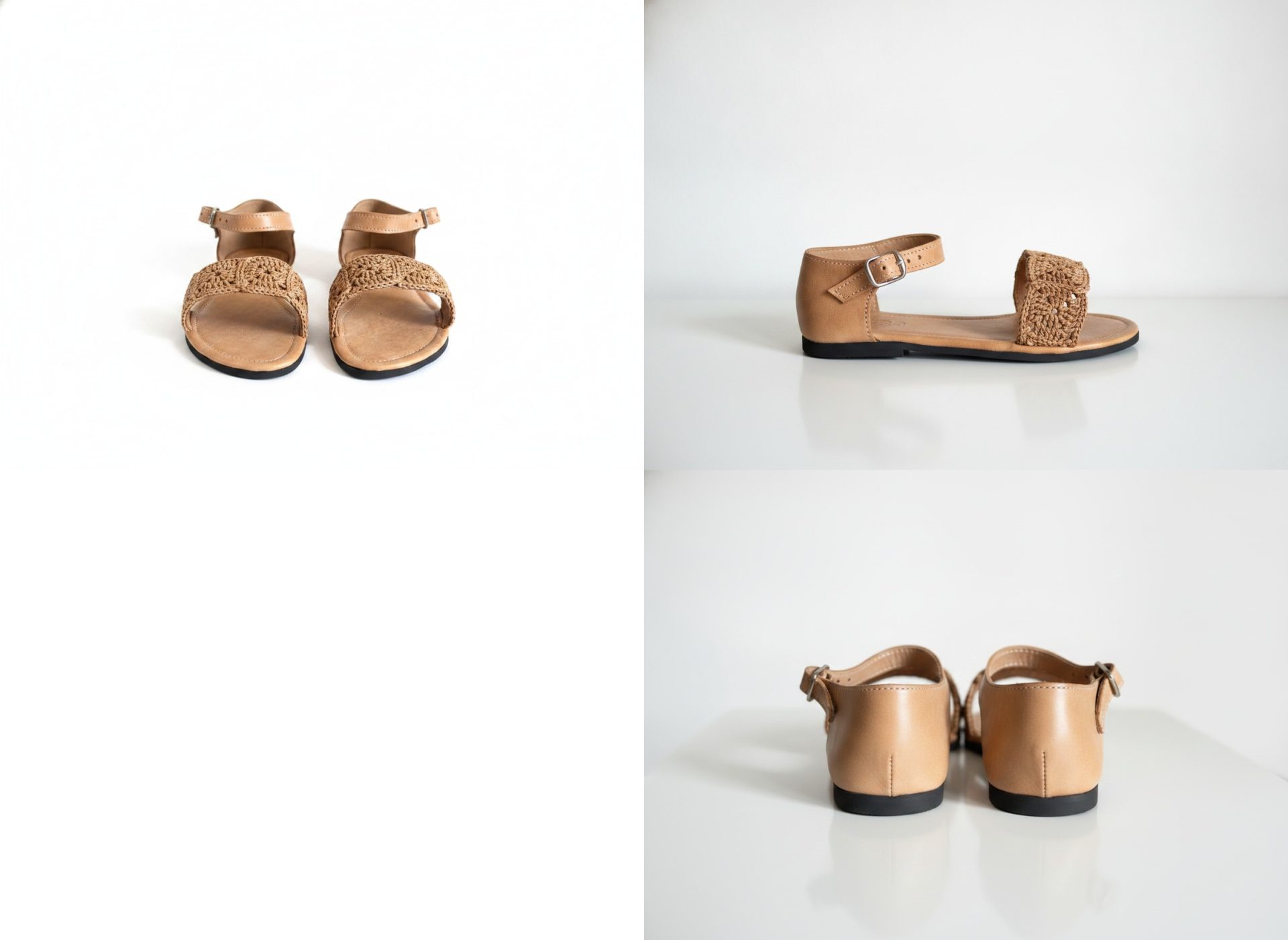 Sandales Artisanales en Cuir pour Femme — vue 3