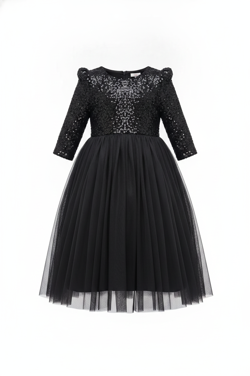Prestige Sequin and Tulle Dress — vue 2