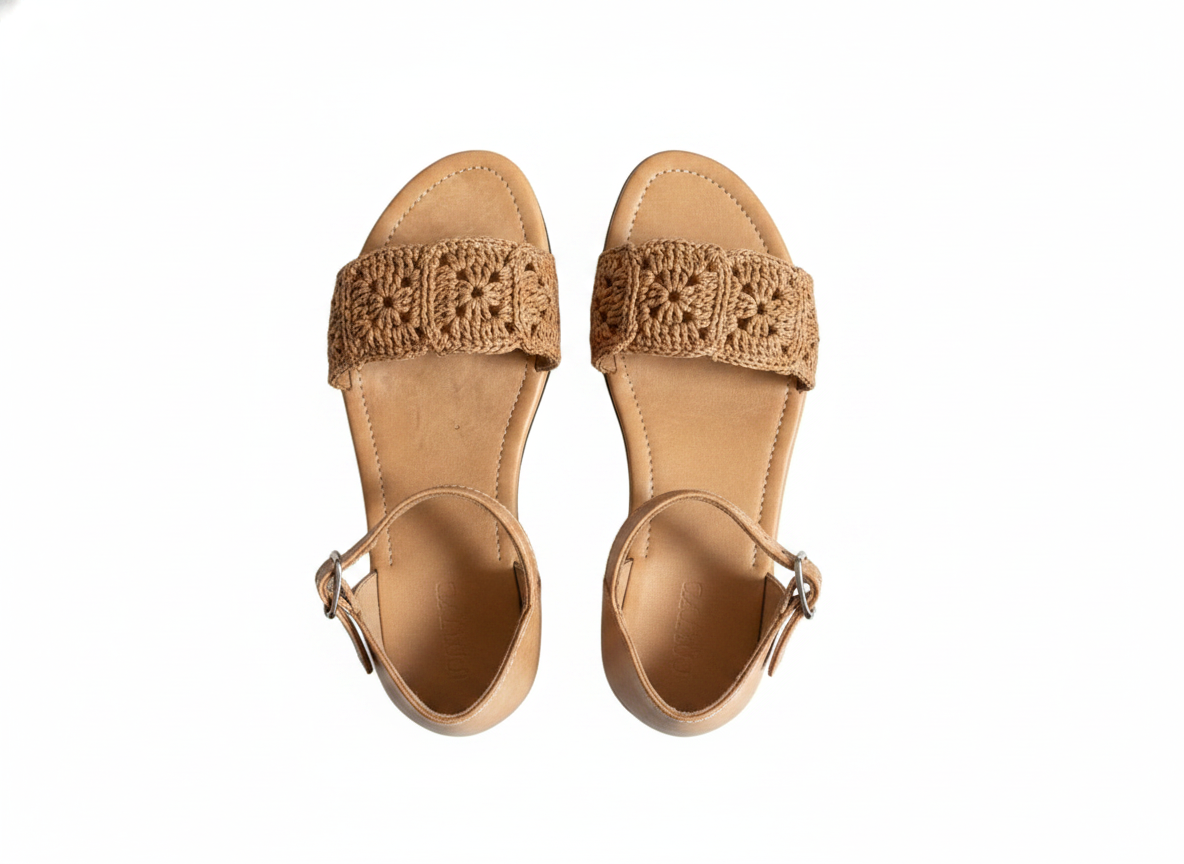 Sandales Artisanales en Cuir pour Femme — vue 2