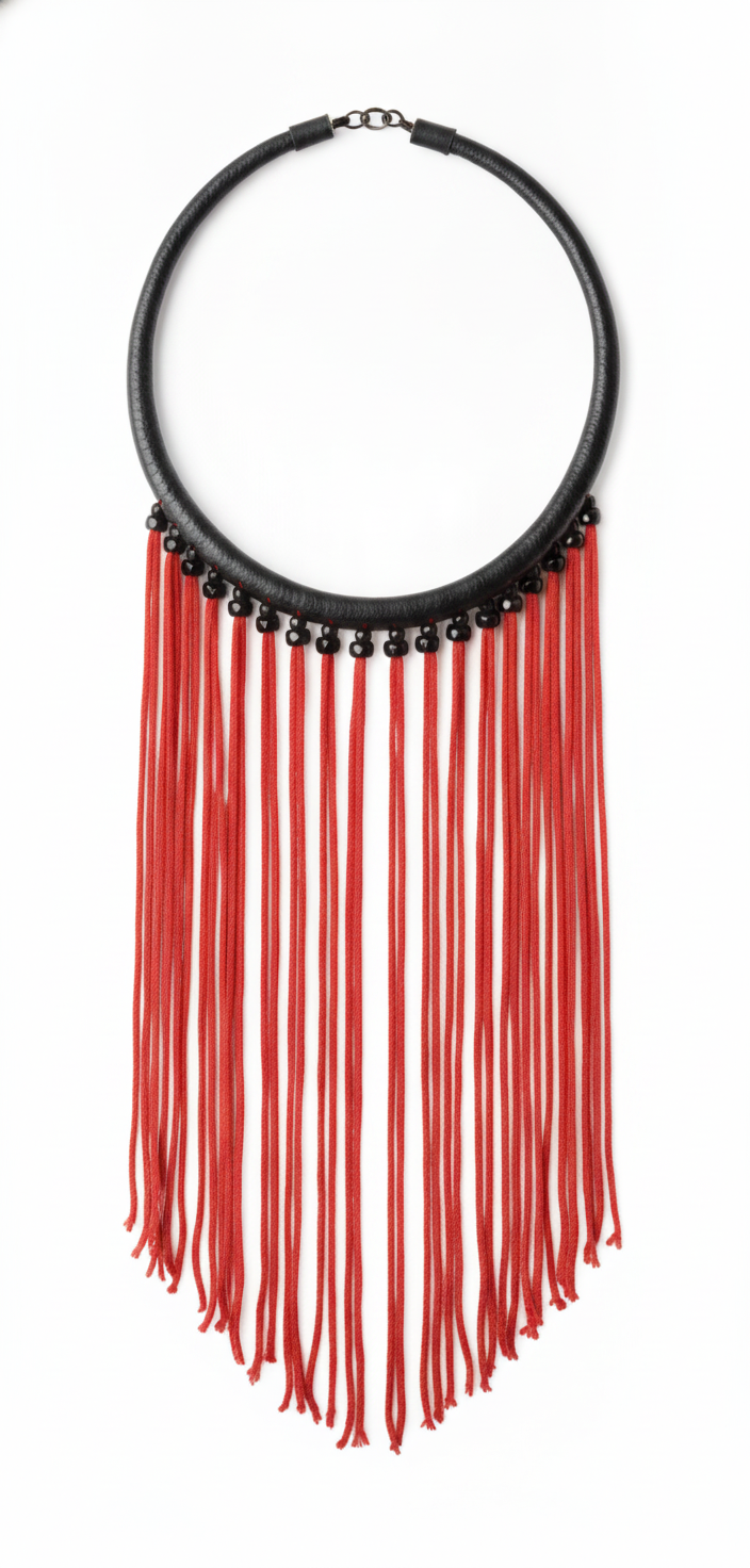 Collier de Perles Multicolores — vue 4