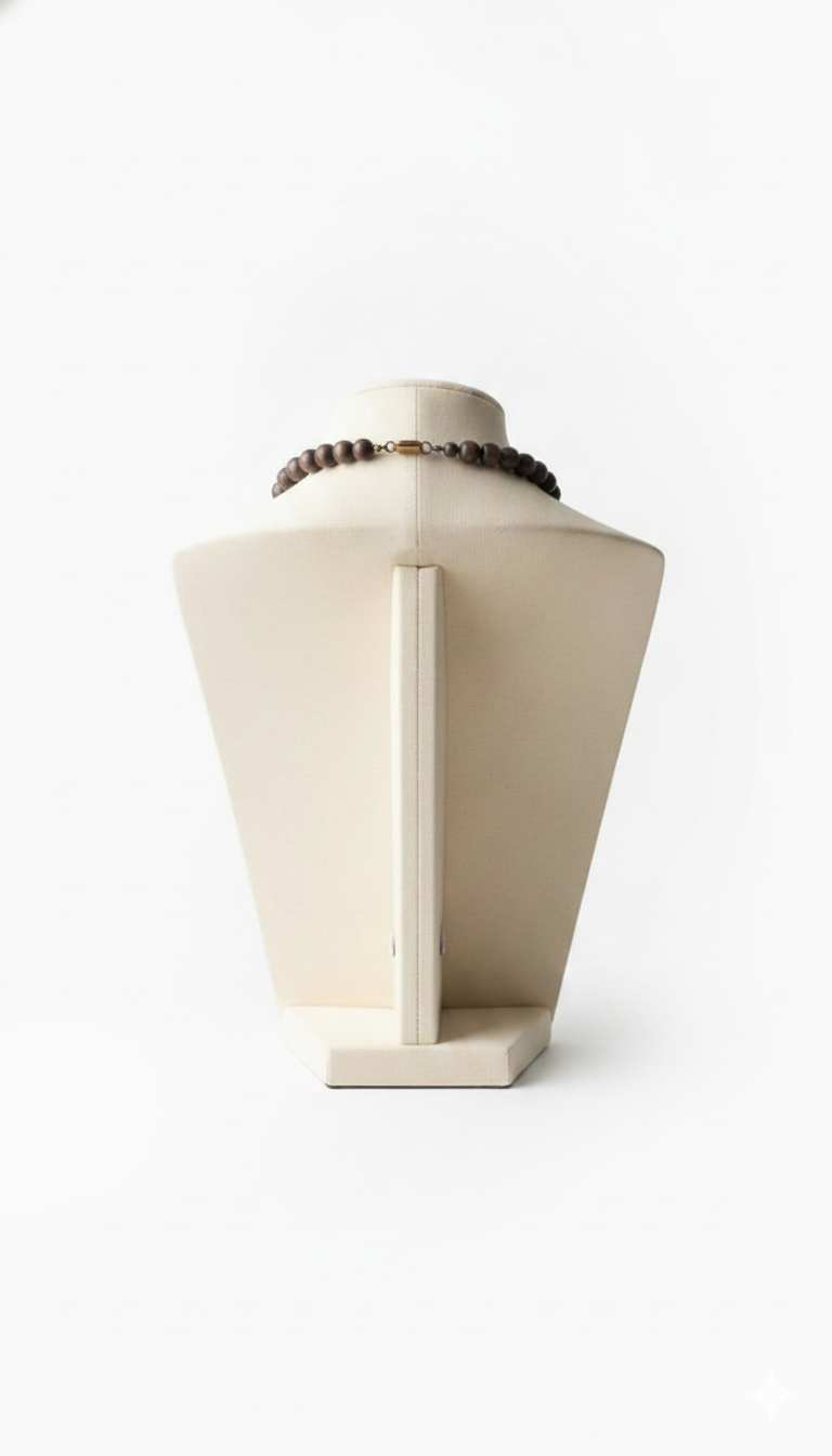 Collier en Bois Artisanal — vue 4