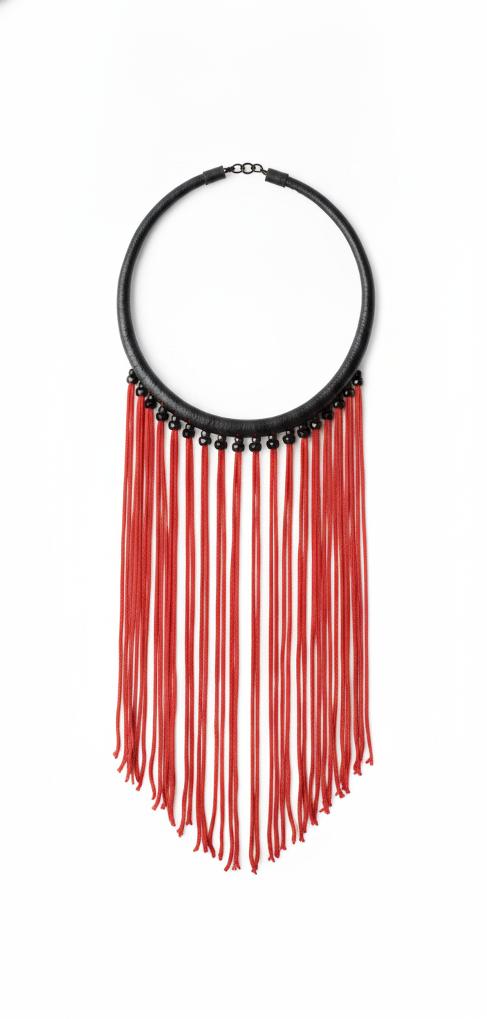 Collier de Perles Multicolores — vue 6