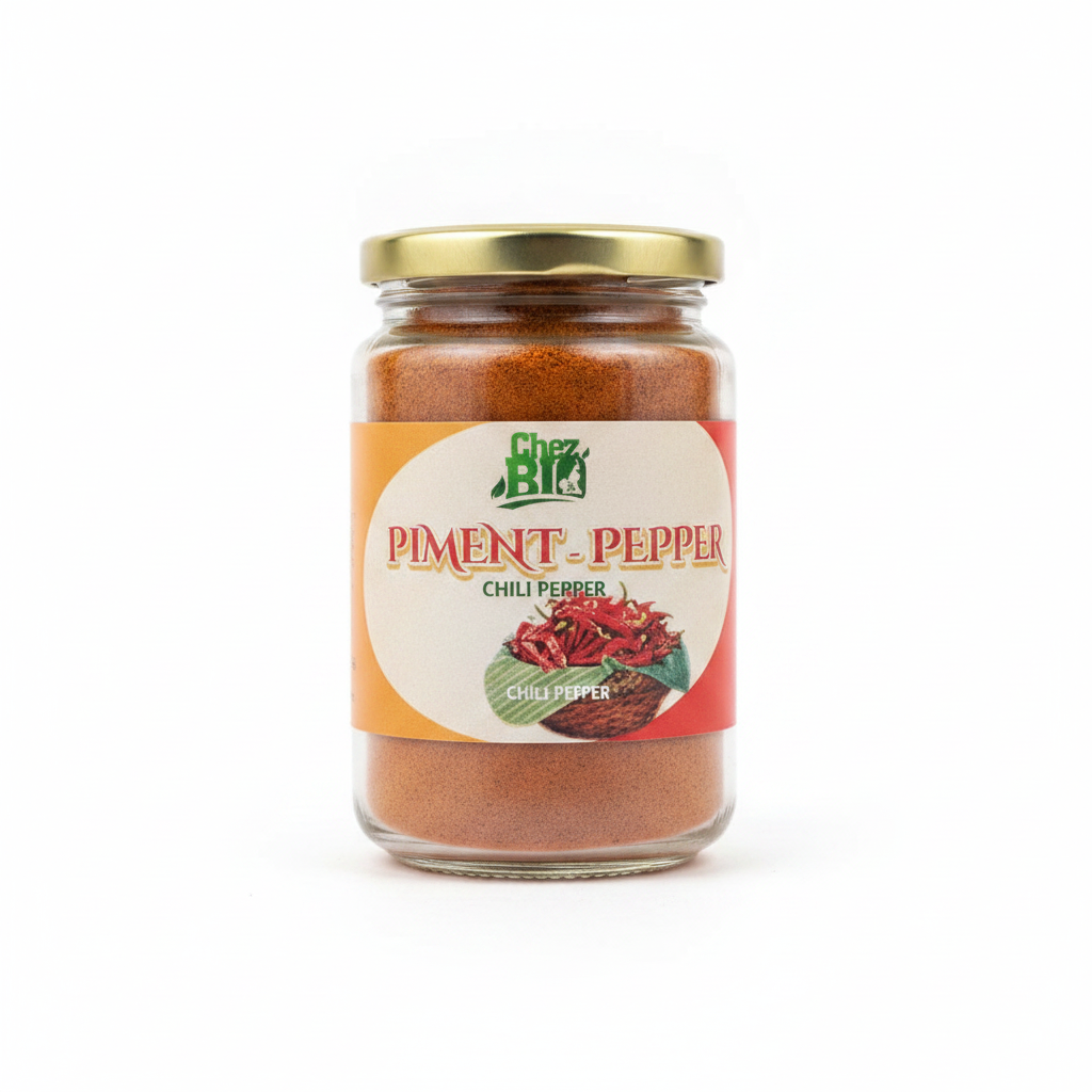 Poudre de piment de Cayenne biologique