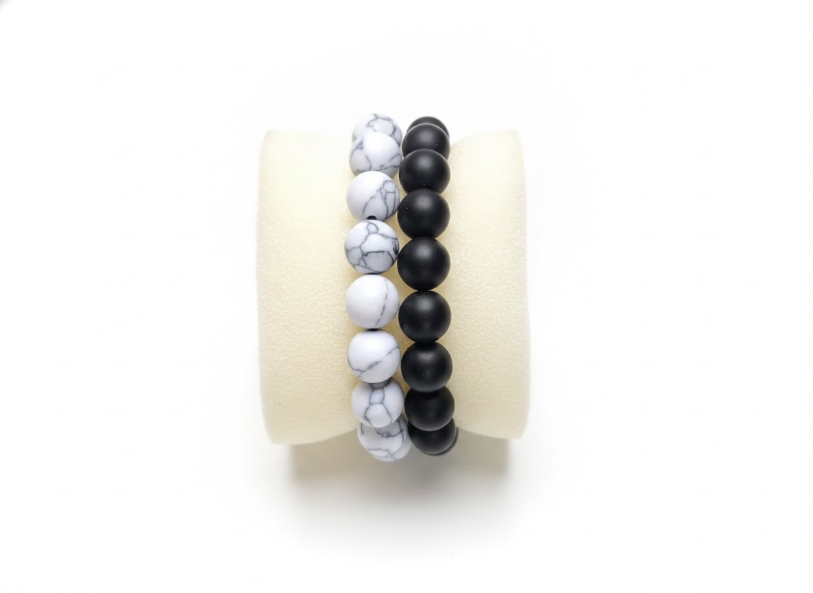 Bracelets en perles faits main