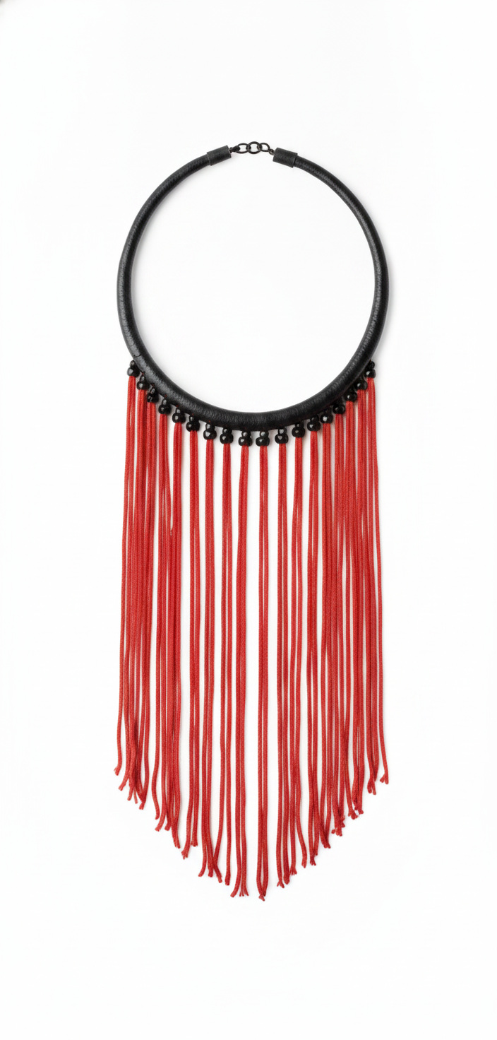 Collier de Perles Multicolores — vue 7