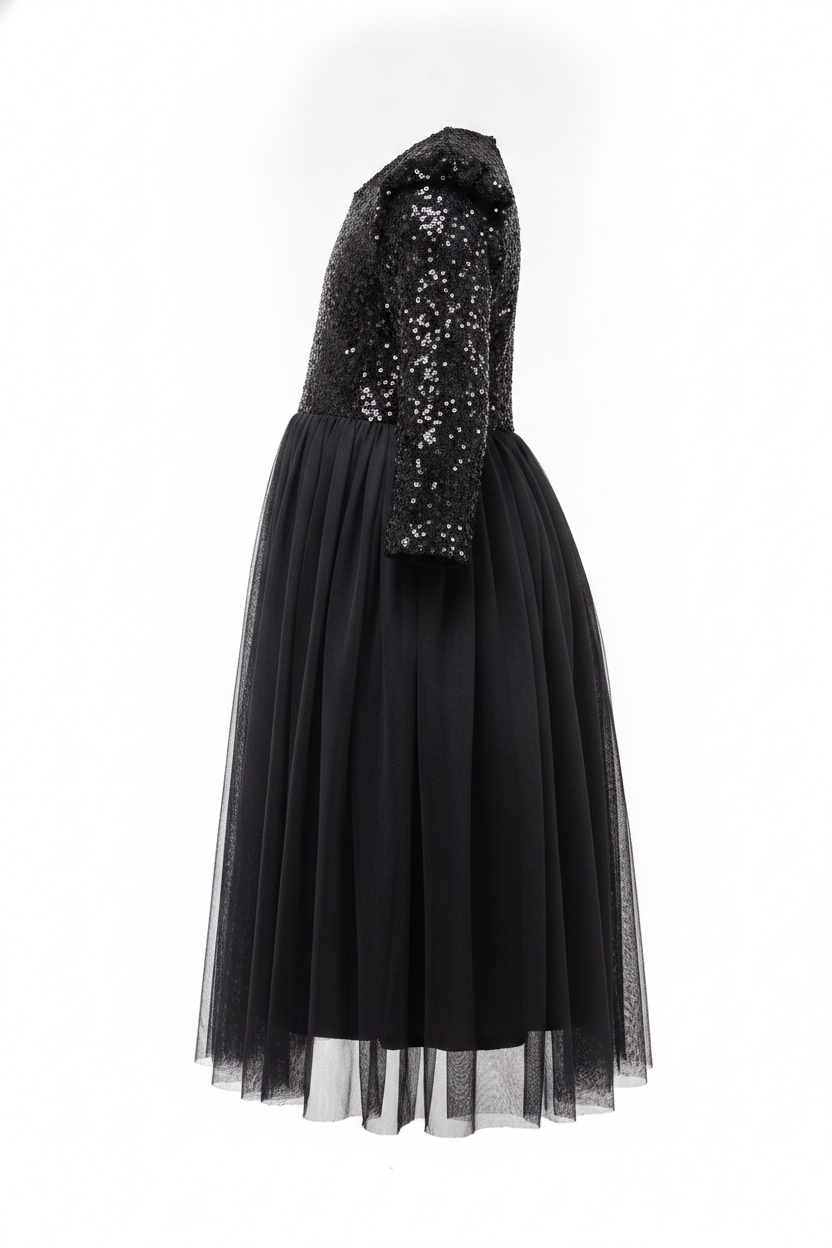 Prestige Sequin and Tulle Dress — vue 5