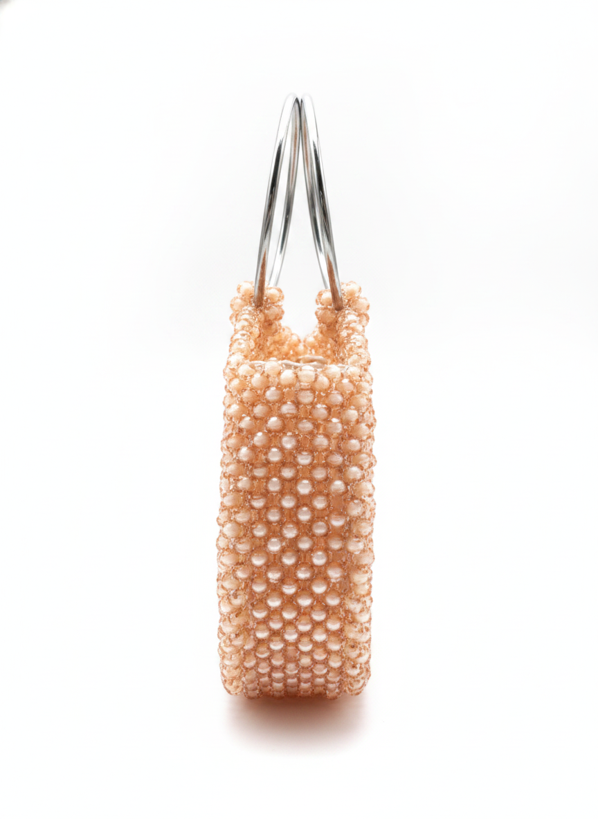 Fuchsia Beaded bag — vue 3