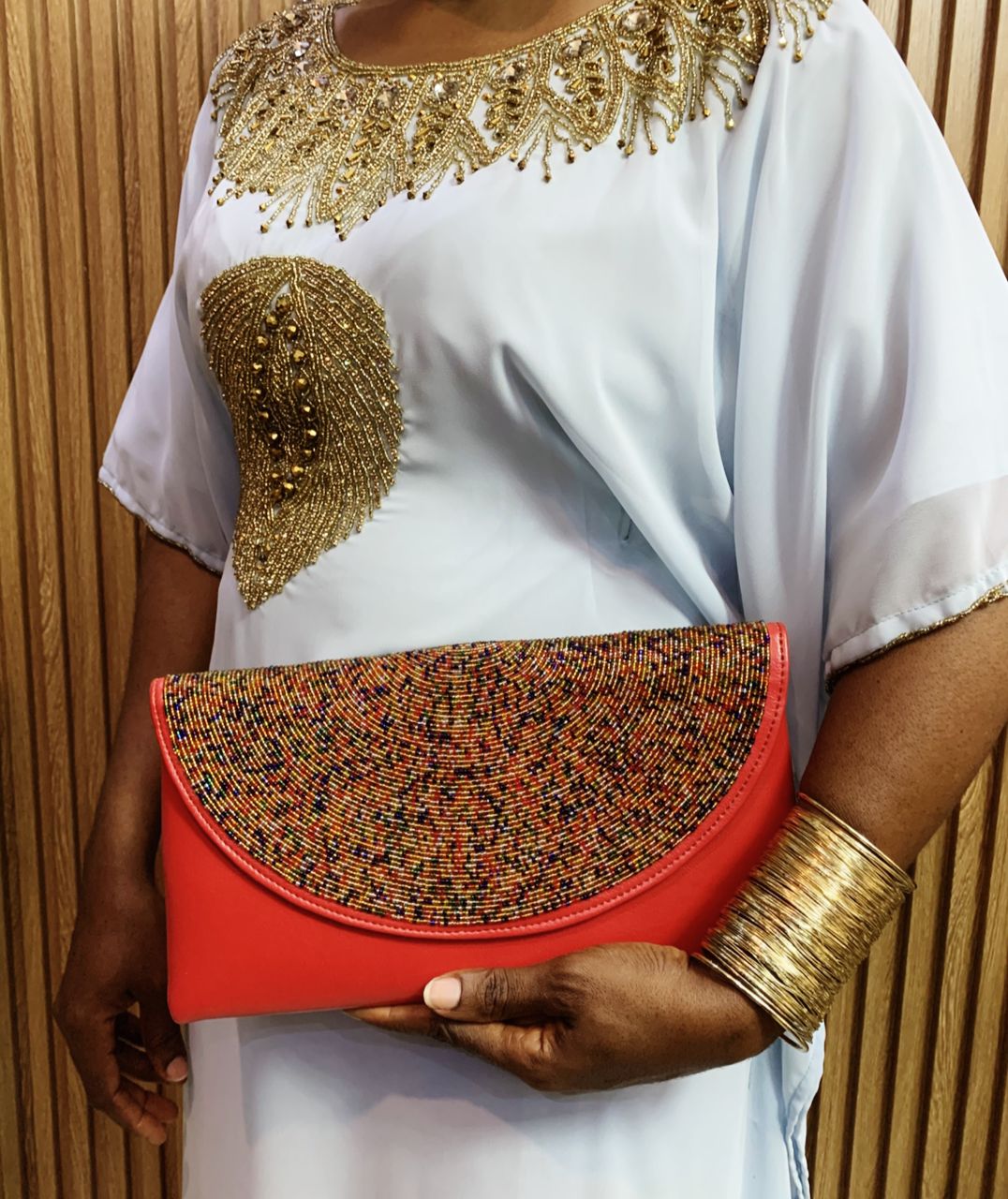 POCHETTE SUPER PREMIUM — Corail Perles Multicolores