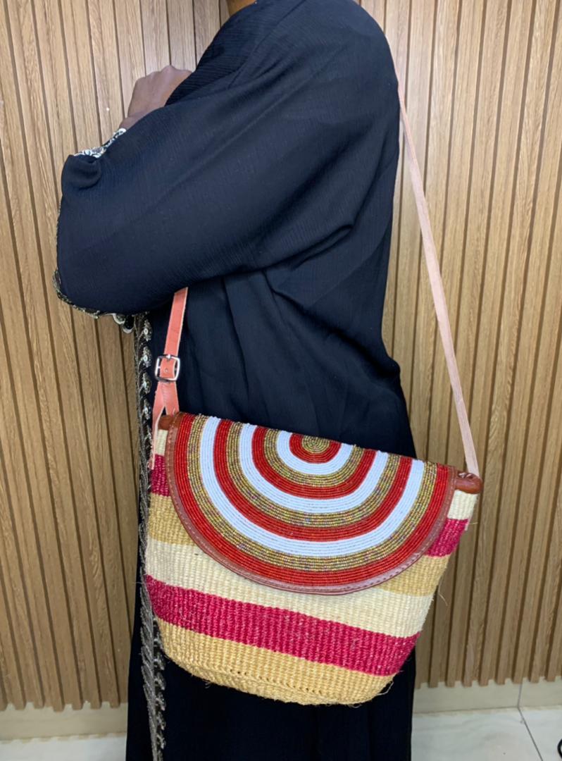 VIP ORIGINAL BAG — Grenat Cercle Rayé