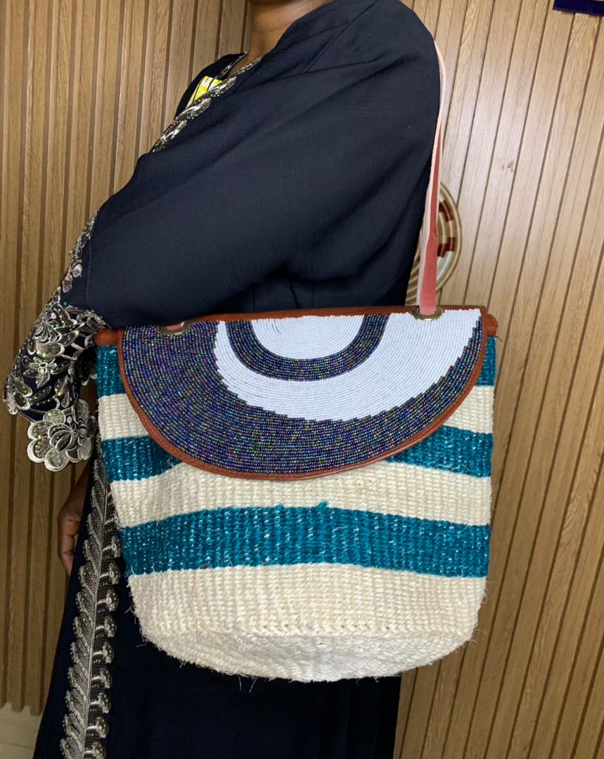 VIP ORIGINAL BAG XL — Noir Blanc Rayé