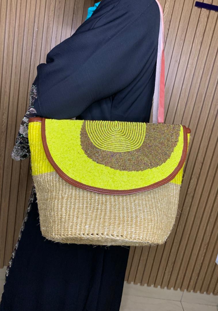 VIP ORIGINAL BAG XL — Citron Vif Cercle Brun
