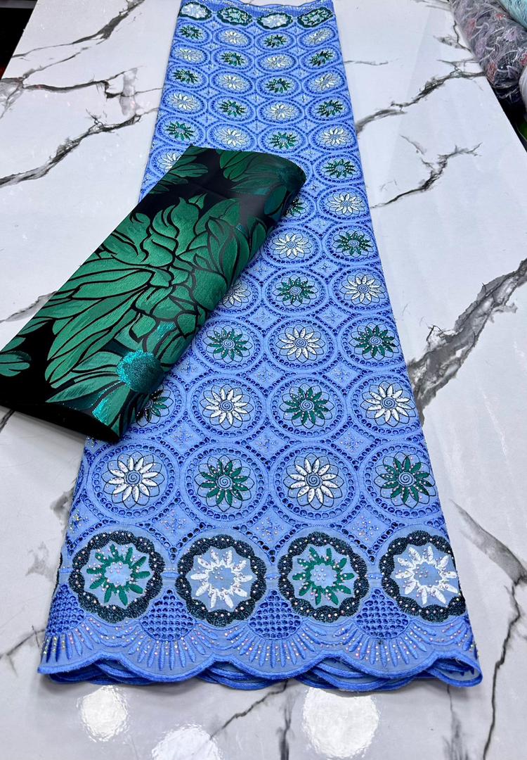 Swiss Voil Lace — Design 10